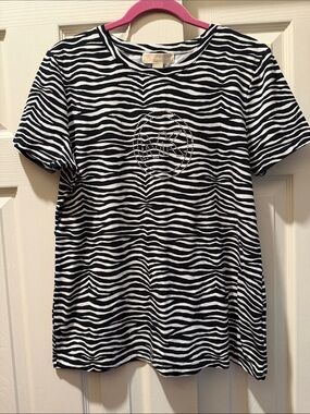NWT Michael Kors Short Sleeve Top